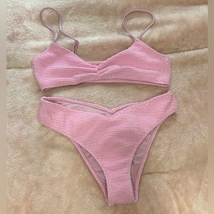 PacSun pink bikini size small